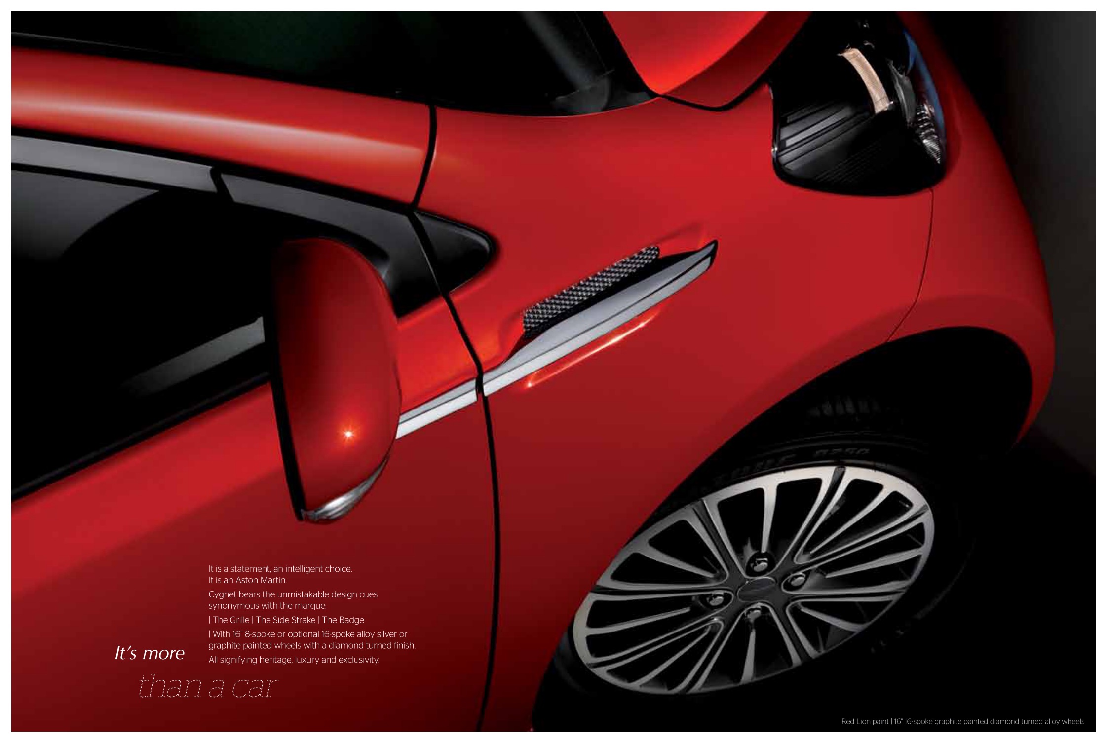 2012 Aston Martin Cygnet Brochure Page 22